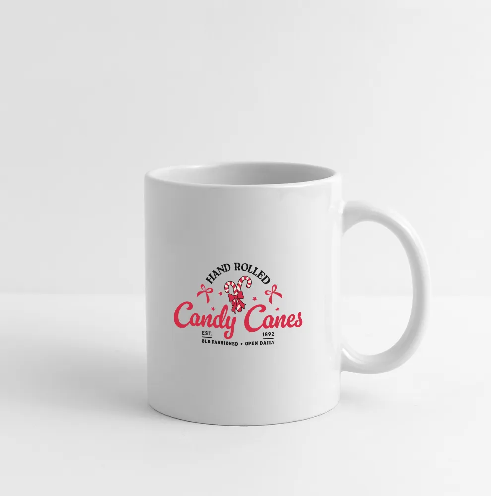 Hand Rolled Candy Canes Coffee Mug