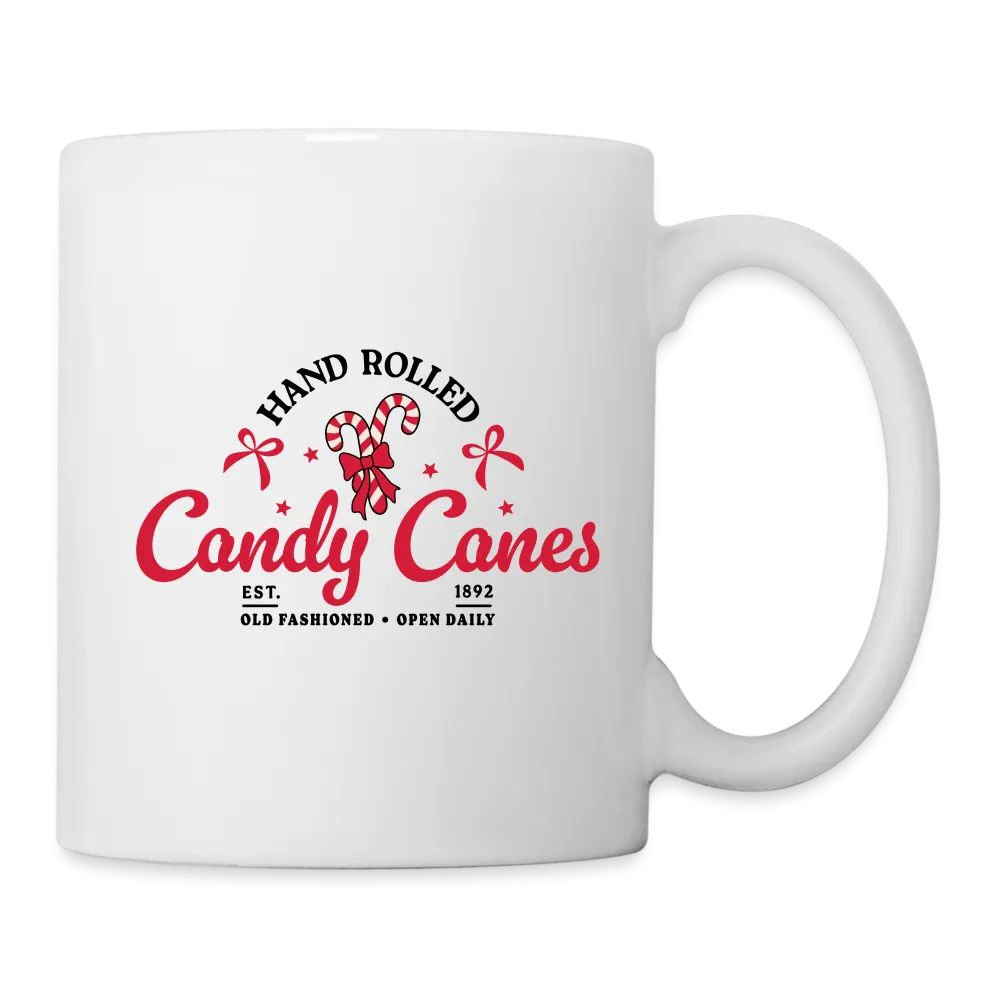 Hand Rolled Candy Canes Coffee Mug