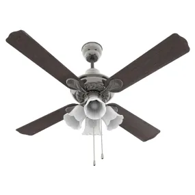 Havells Florence UL Ceiling Fan With Underlight 1200mm Walnut Black Antique Brass