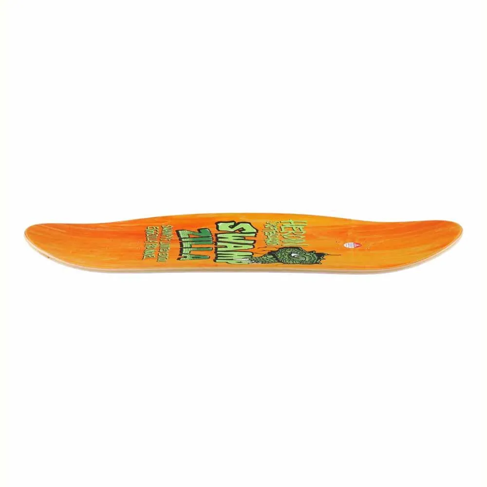 Heroin Swampy Swampzilla Skateboard Deck 13" Egg Shape