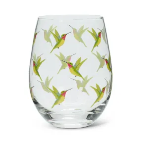 Hummingbird Stemless Wine Glass 14OZ