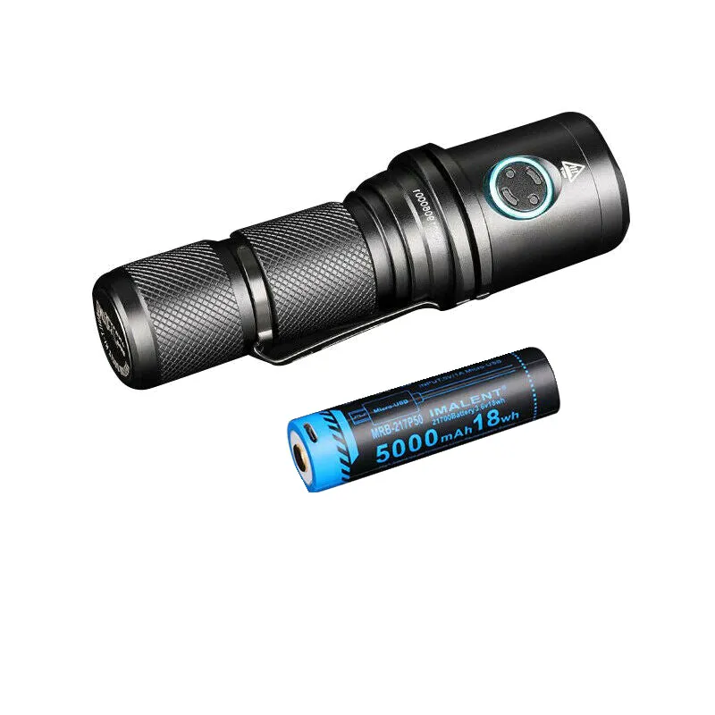 Imalent DM70 Flashlight LED Light with USB Rechargeable Battery Compact 4500 Lumens EDC Light