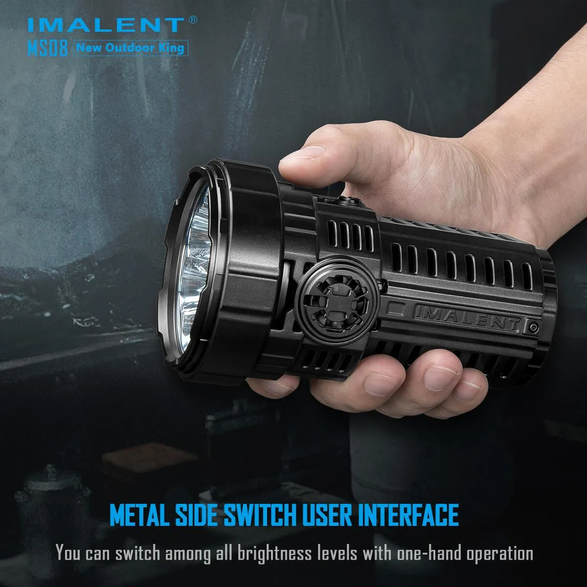 IMALENT MS08 2nd 34000 lumen flashlight