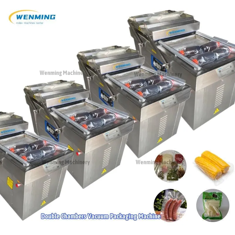 Industrial Vacuum Sealing Machine for Meat Snack food bag packing