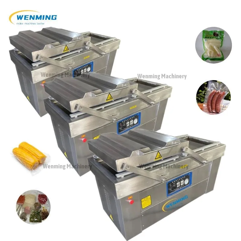 Industrial Vacuum Sealing Machine for Meat Snack food bag packing