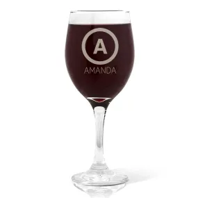 Initial Design Wine 410ml Glass