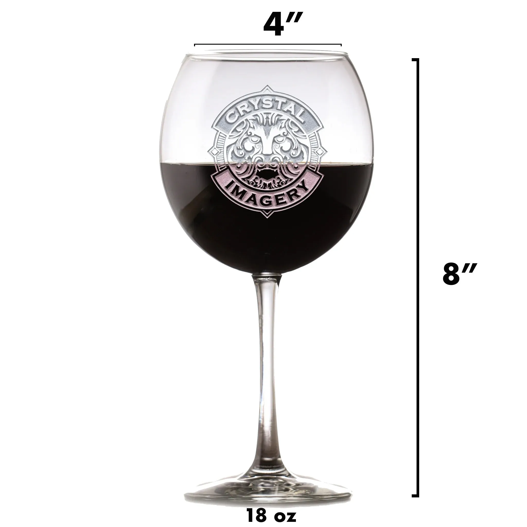 Irish Red Wine Glass