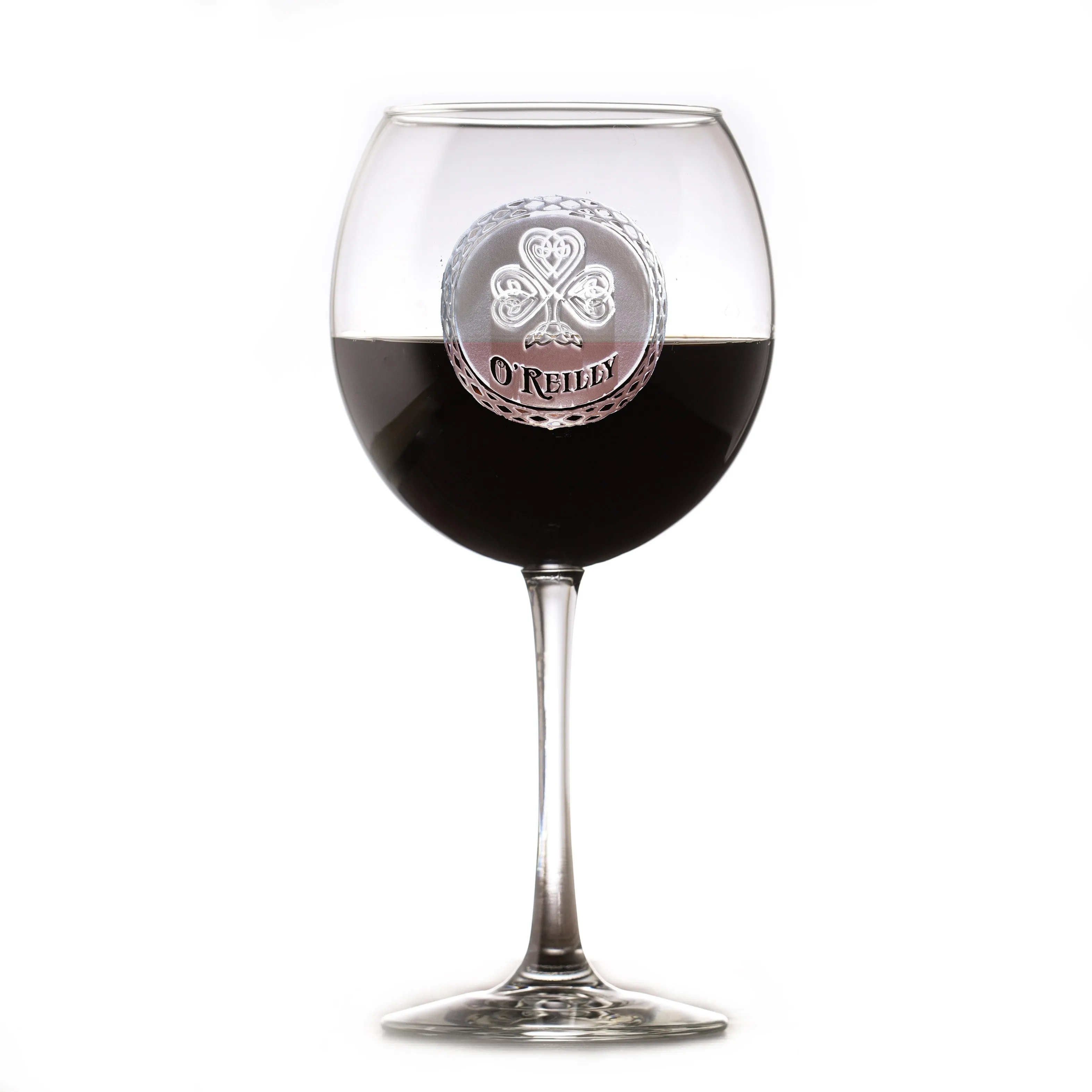 Irish Red Wine Glass