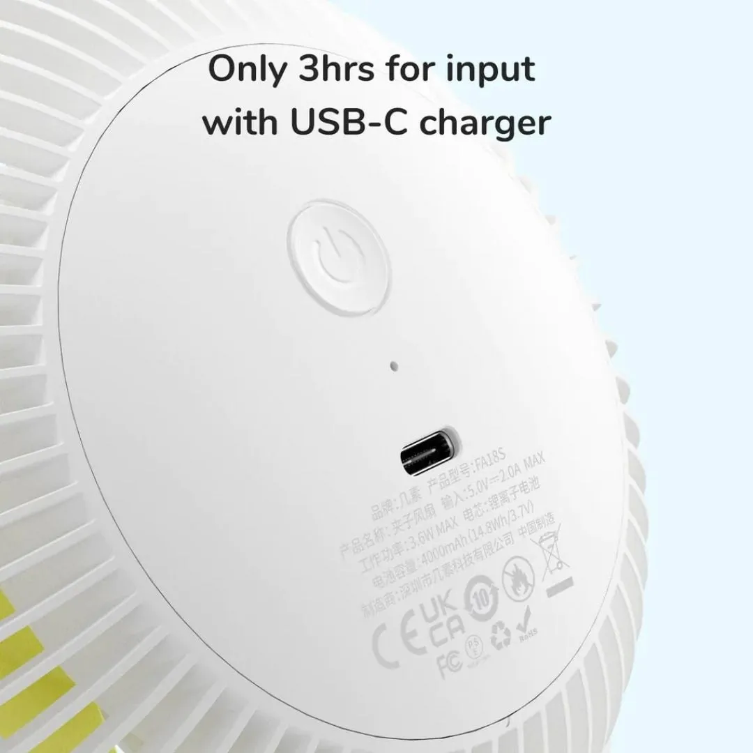 JisuLife Clip Fan Life1 (4000mAh)