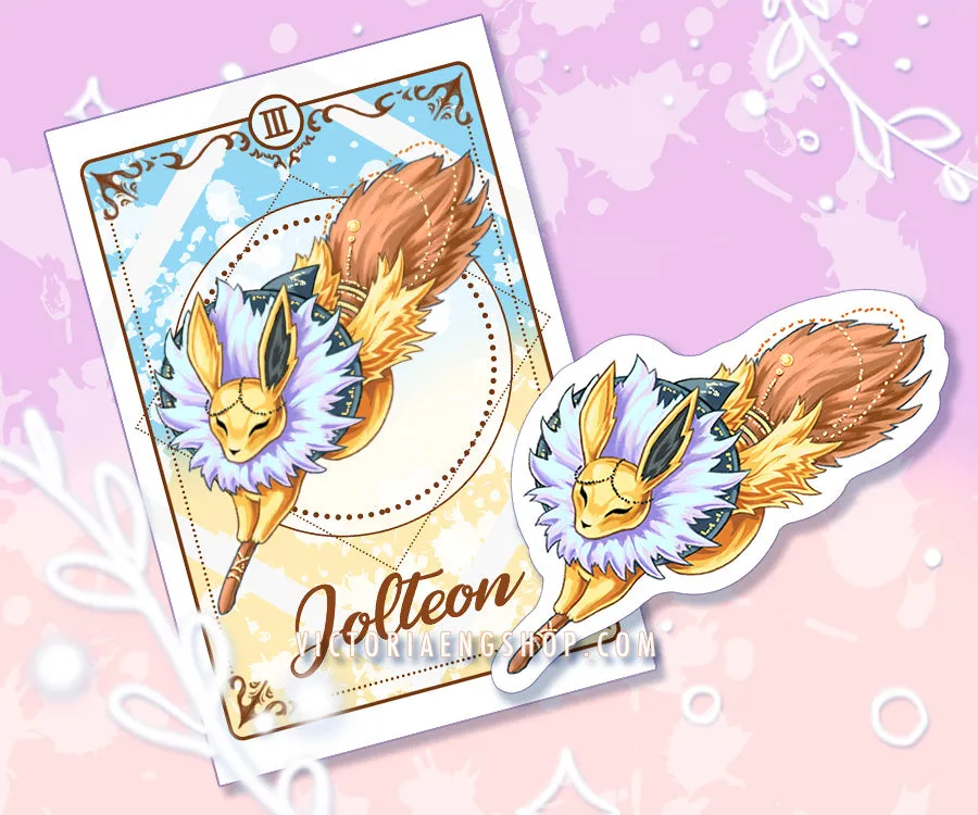 Jolteon Witch Art Print