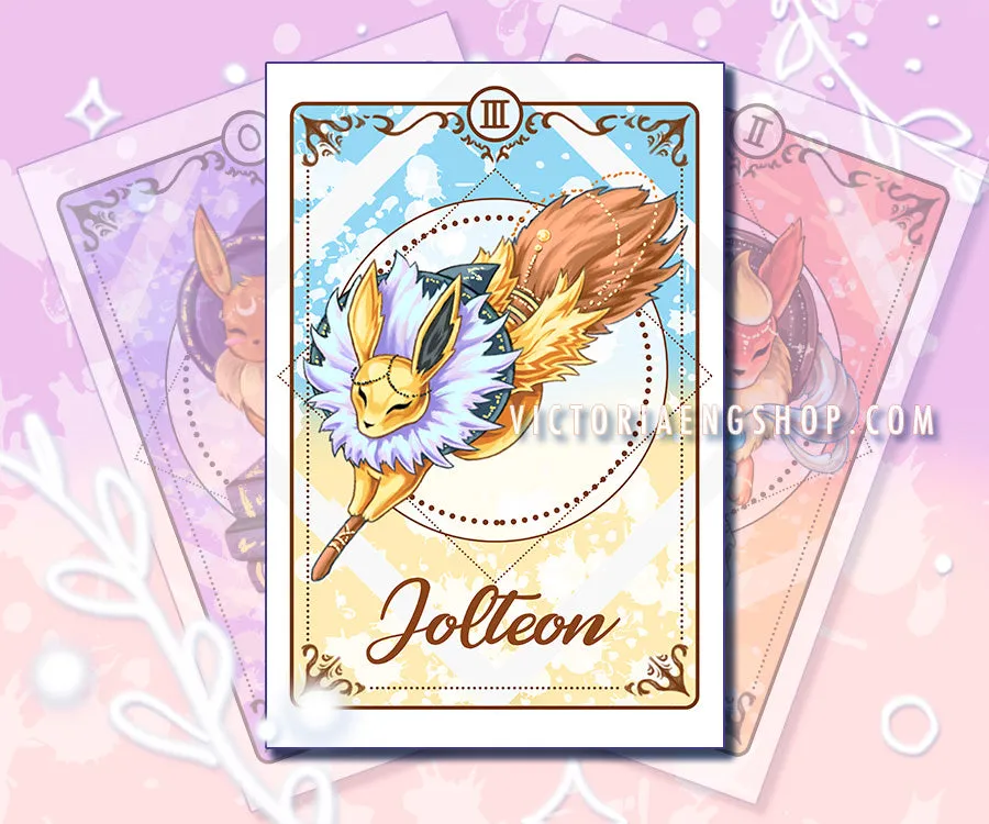 Jolteon Witch Art Print