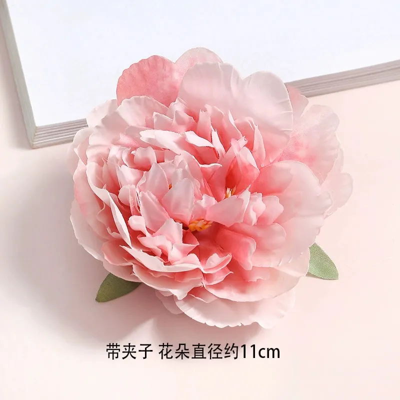 Juan Hua 绢花 Silk Flower Variety Hair Clips