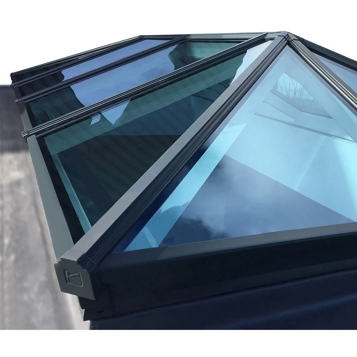 Korniche Aluminium Roof Lantern - BLUE Glazing 1.2