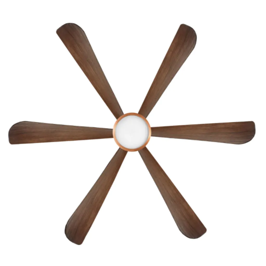 Kuhl Platin D6 BLDC Underlight Ceiling Fan With Remote 1200 mm Teak