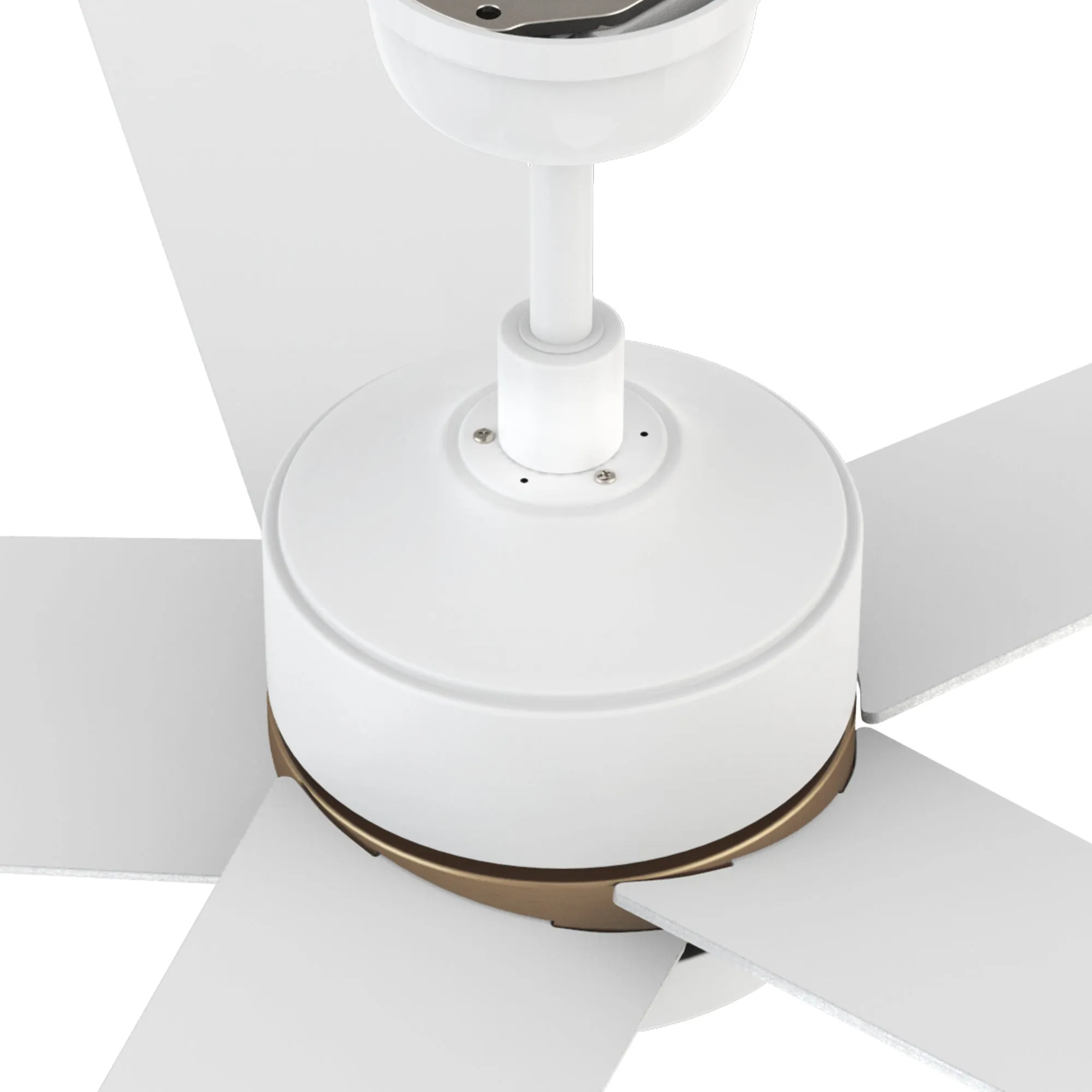 Lakeland Outdoor/Indoor Smart Ceiling Fan with LED Light Remote 52”