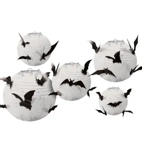 Lantern With Bats, 5 count