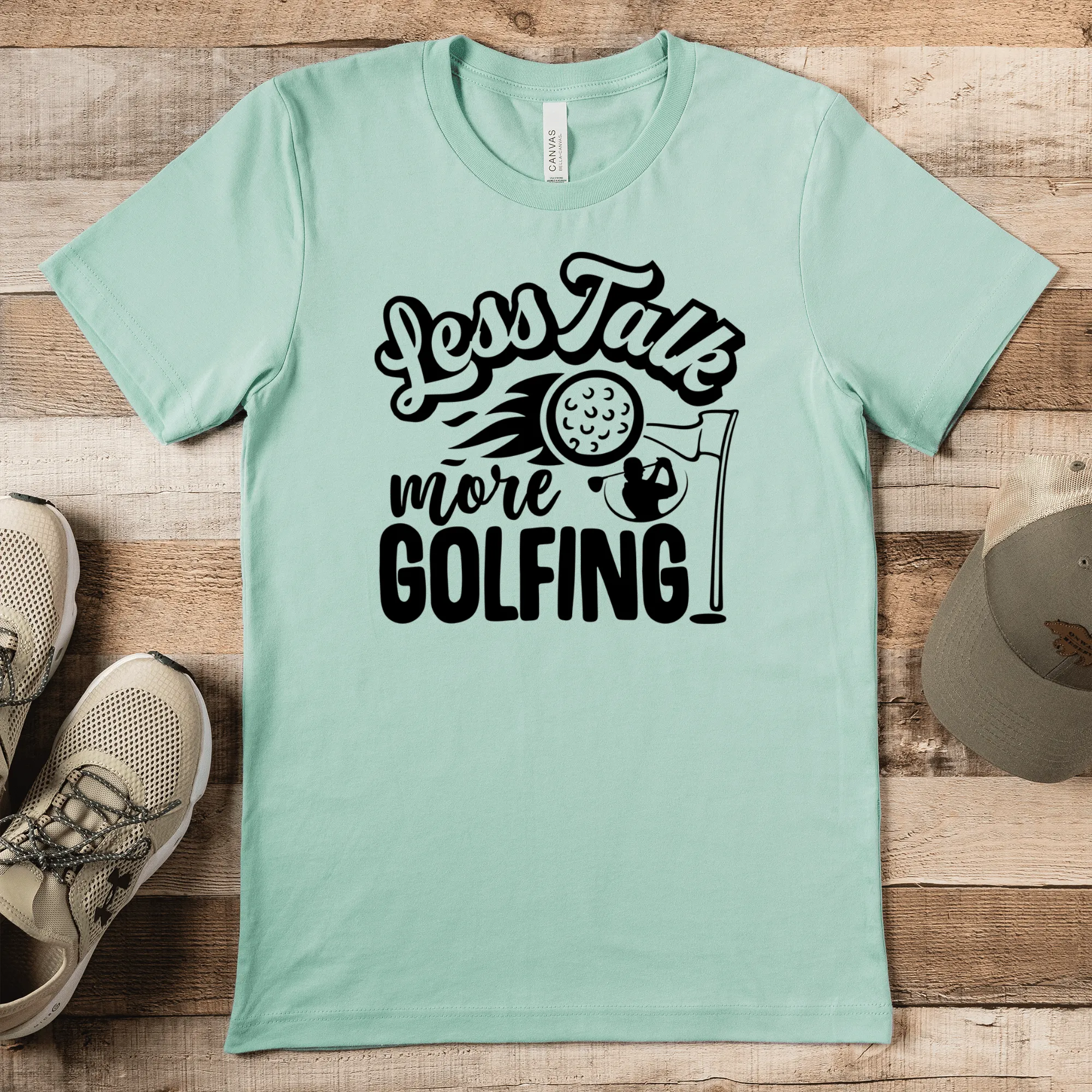 Less Talk More Golf Mens T Shirt