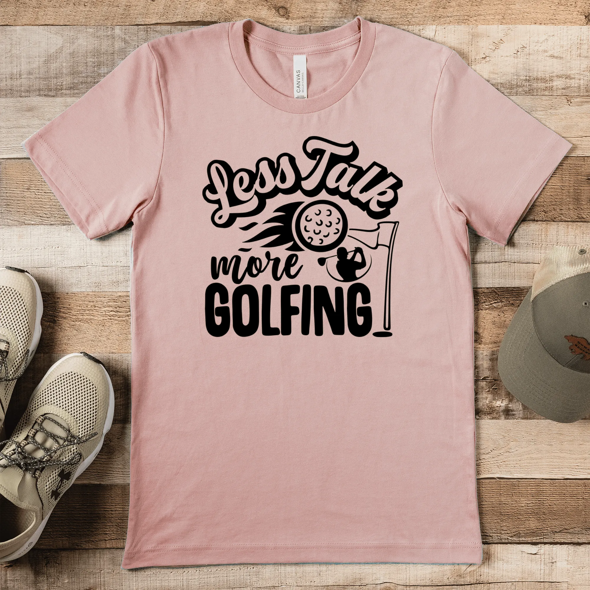 Less Talk More Golf Mens T Shirt