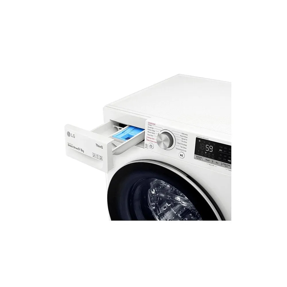 LG FWV696WSE 9kg/6kg 1400 Spin Washer Dryer  White