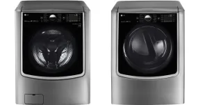 LG TurboWash Series WM9000HVA 29" Front Load Washer & TurboSteam Dryer DLEX9000V