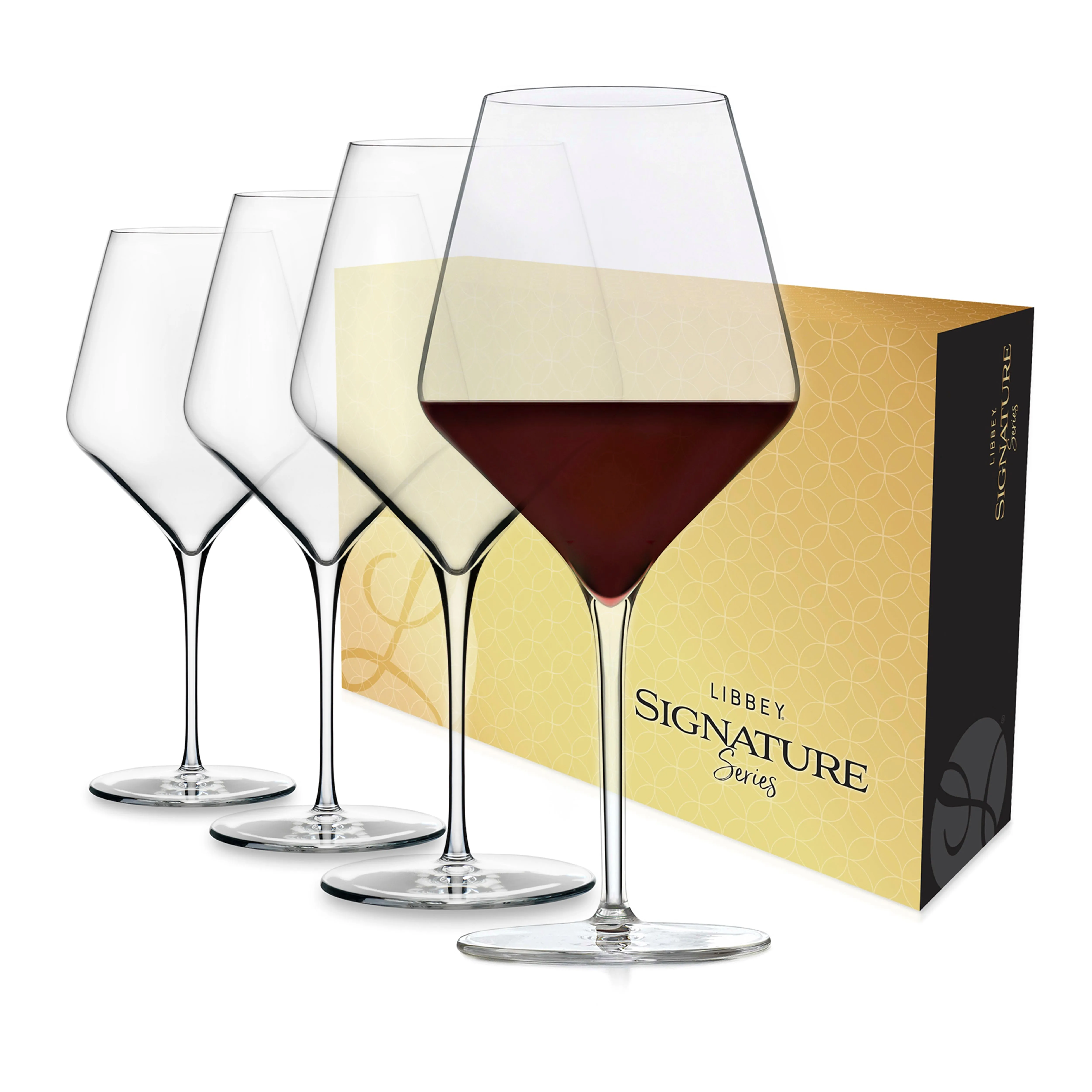 Libbey Signature Greenwich Red Wine Gift Set of 4, 24 ounce