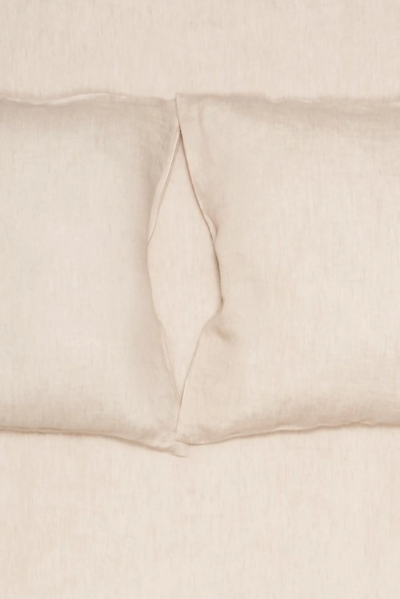 Linen Bedding Two Tone Stonewashed in Nature Color