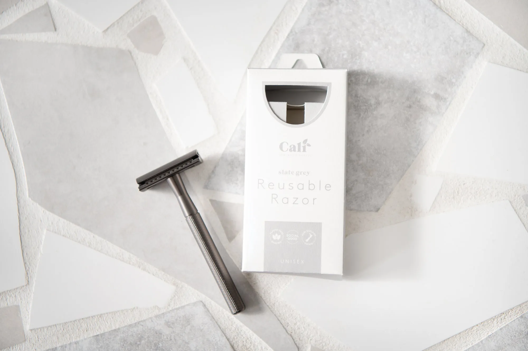 Low-Waste Shave Kit - Slate