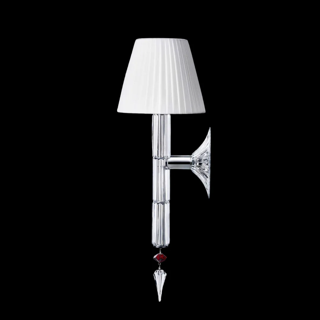 Luxury 1-Light Wall Lamp with Lampshade