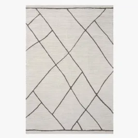 Magnolia Home Logan Ivory/Charcoal Rug