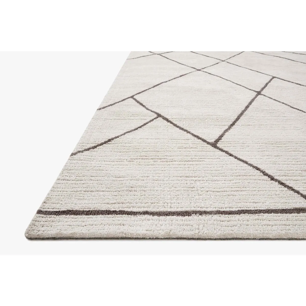 Magnolia Home Logan Ivory/Charcoal Rug