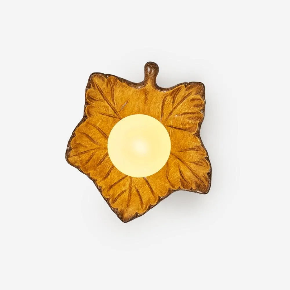 Maple Leaf Wall Light