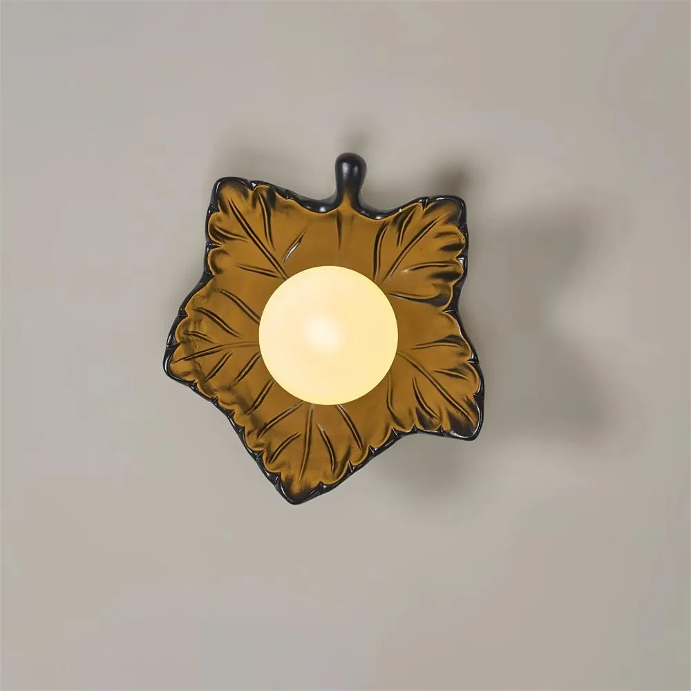 Maple Leaf Wall Light