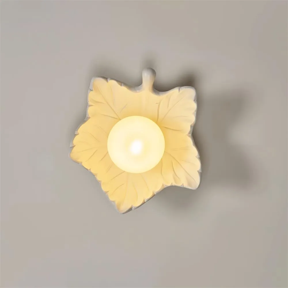 Maple Leaf Wall Light