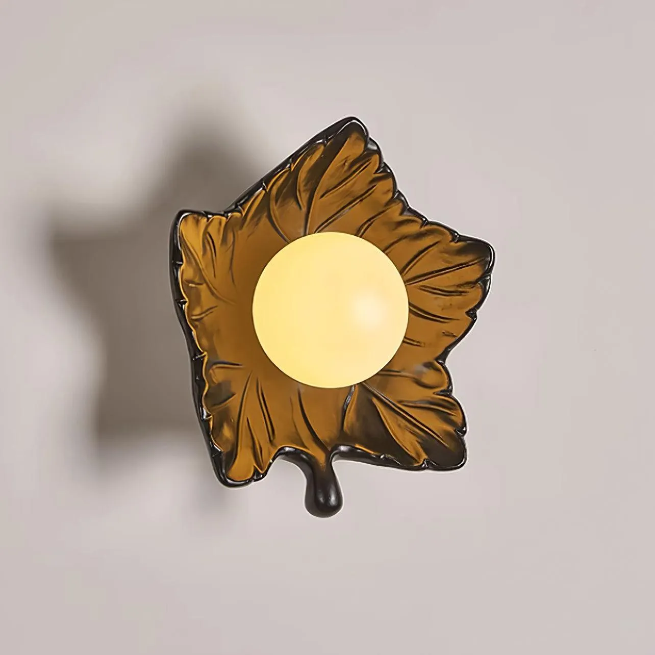 Maple Leaf Wall Light