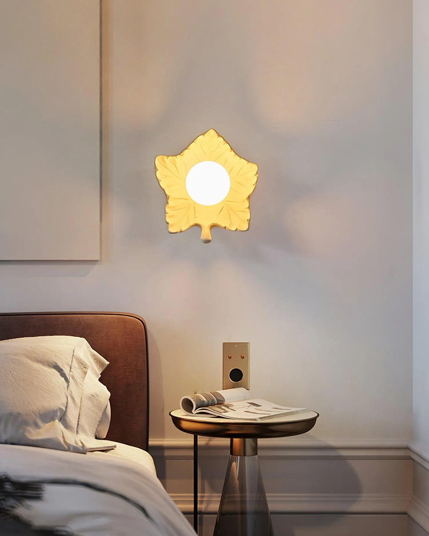 Maple Leaf Wall Light