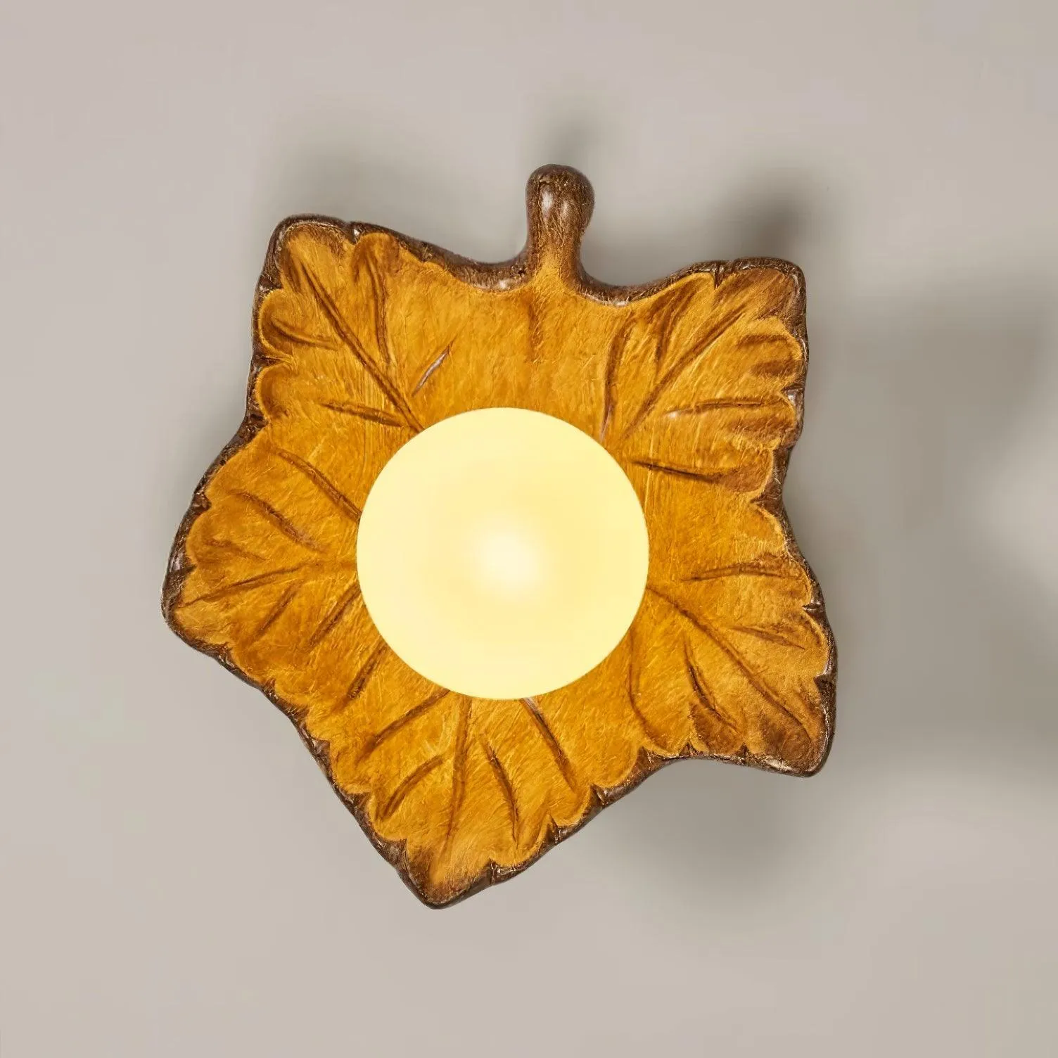 Maple Leaf Wall Light