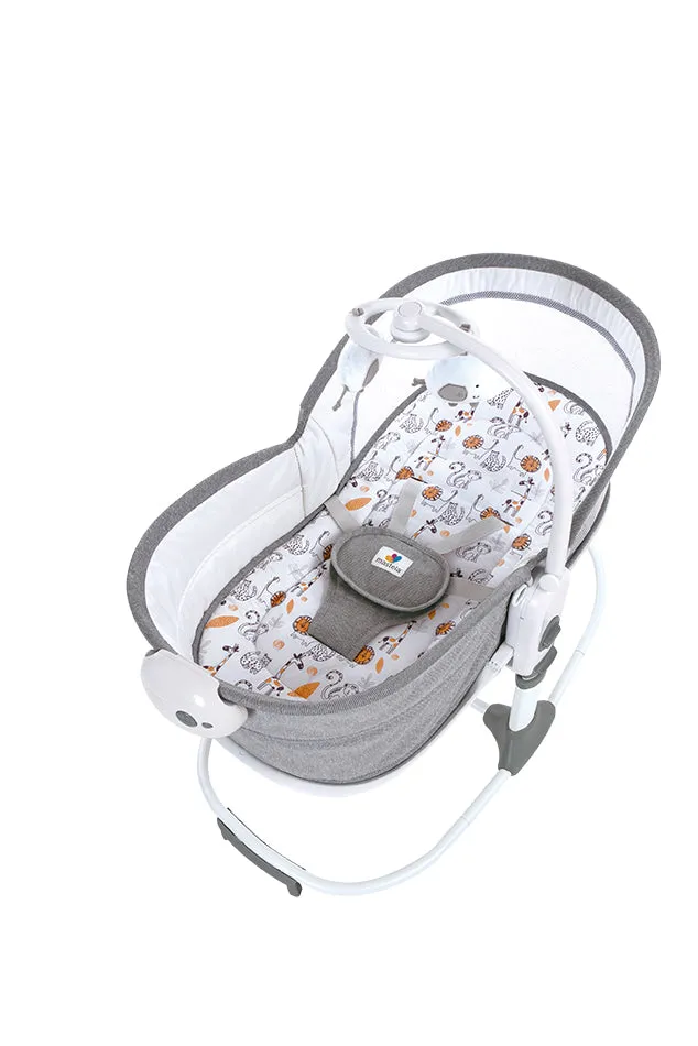 Mastela 6in1 Multi-Function Rocker & Bassinet  (Birth to 36 Months) - Distressed Box