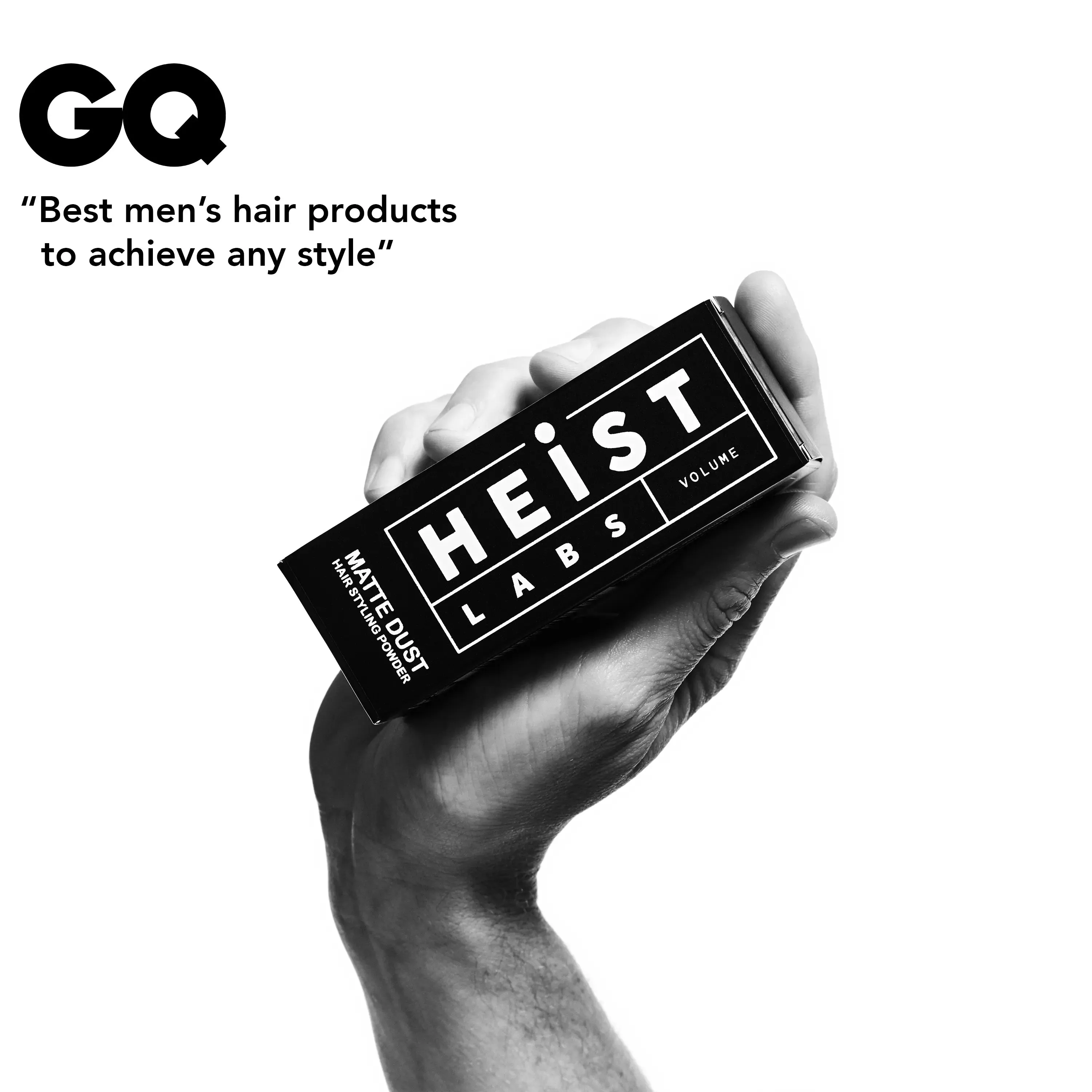 Matte Dust Hair Styling Powder by Heist Labs - Volume & Dry Texture (20g)