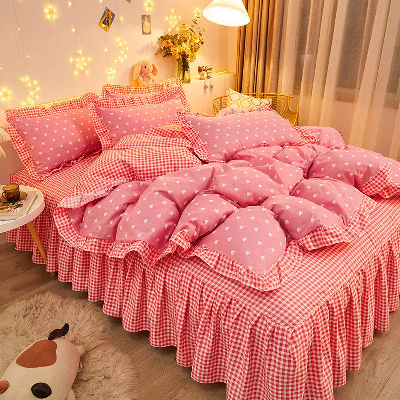 Millions of Hearts Kawaii Bedding Set