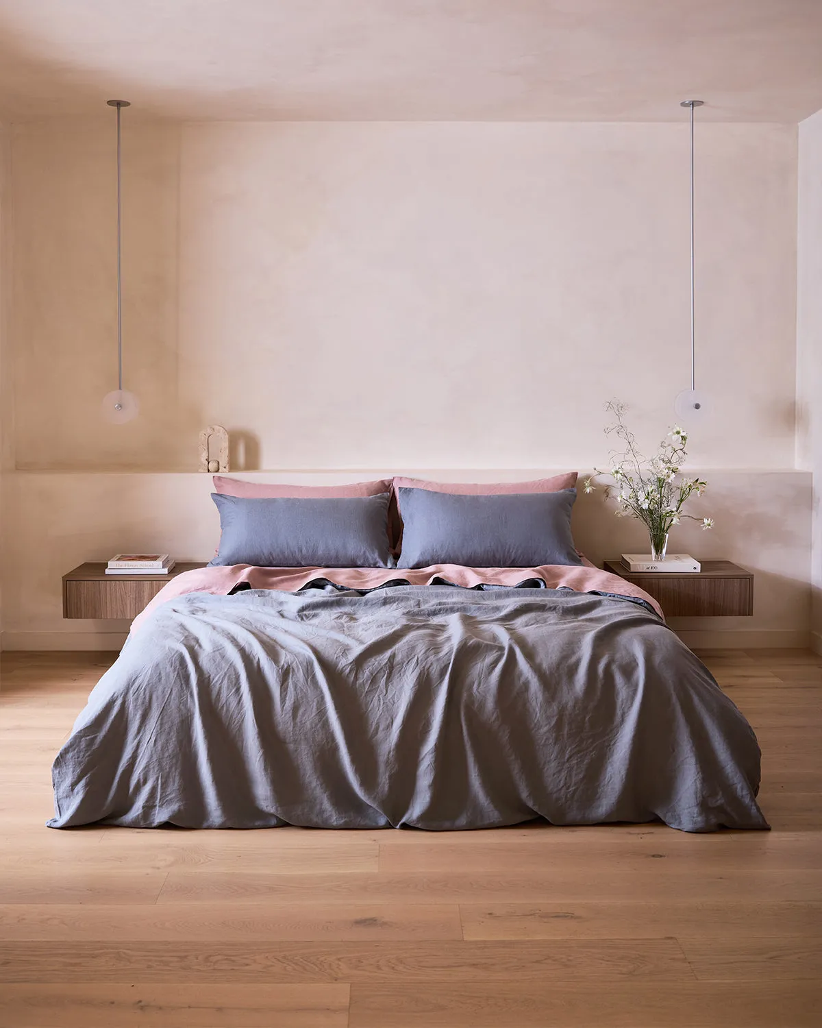 Mineral 100% French Flax Linen Bedding Set