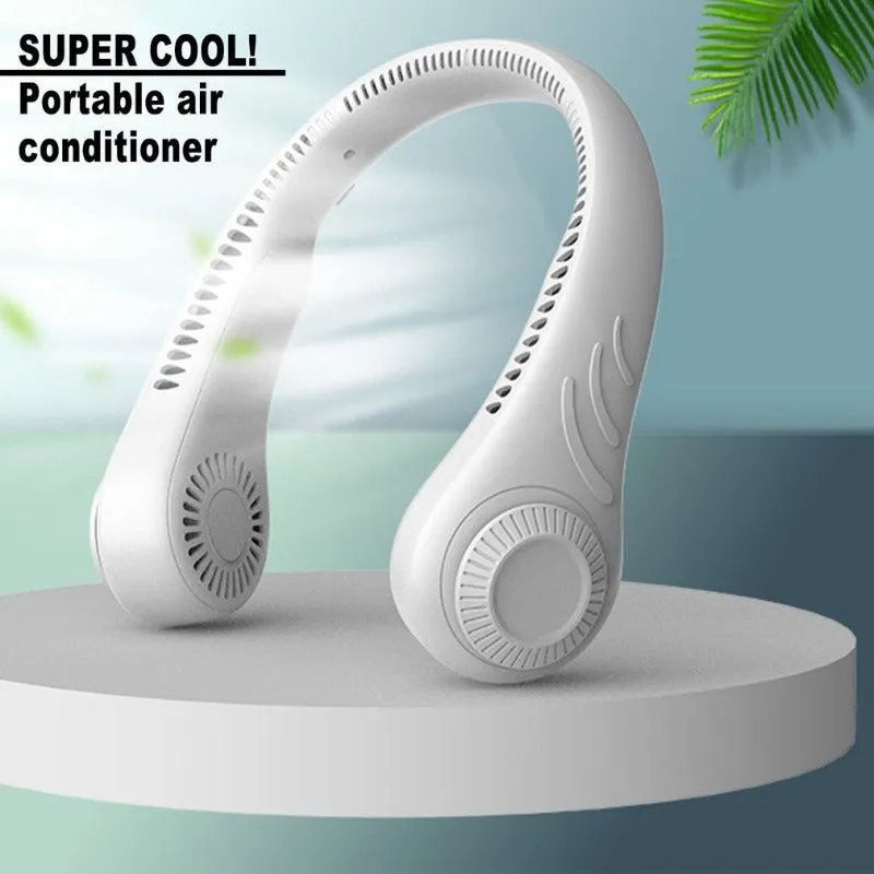 Mini Neckband USB Rechargeable Fan