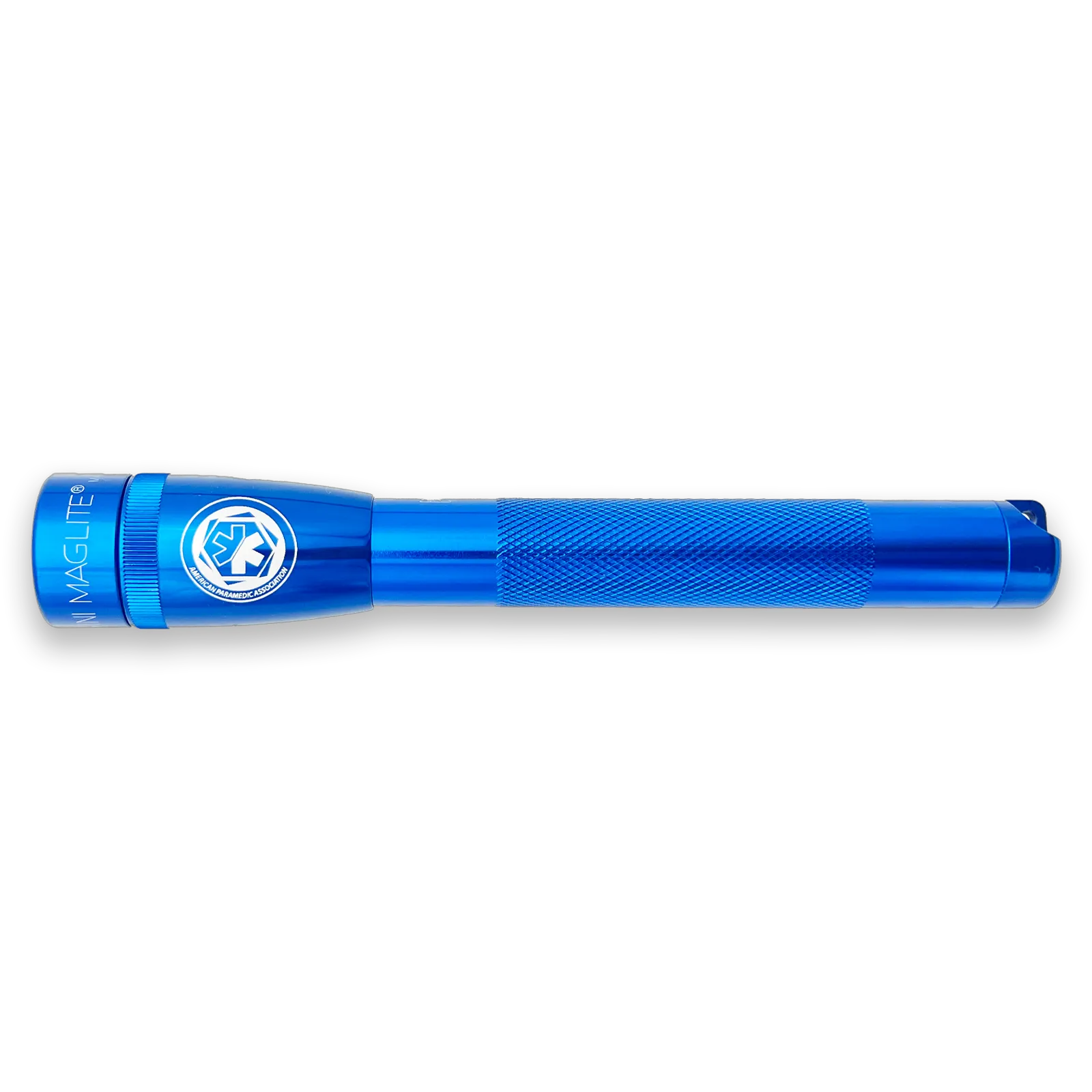 MINIMAG  AA 2 CELL PRO LED FLASHLIGHT, BLUE, with APA LOGO BUNDLE