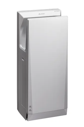 Mitsubishi® Jet Towel™ SLIM Hand Dryer (White) JT-SB116JH2-W-NA (9th Generation / Replaces JT-SB116JH-W-NA, 8th Gen)