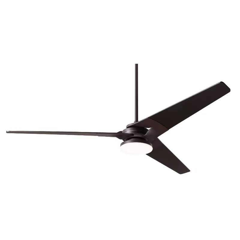 Modern Fan Torsion 62" Ceiling Fan with LED Light Kit, 20W