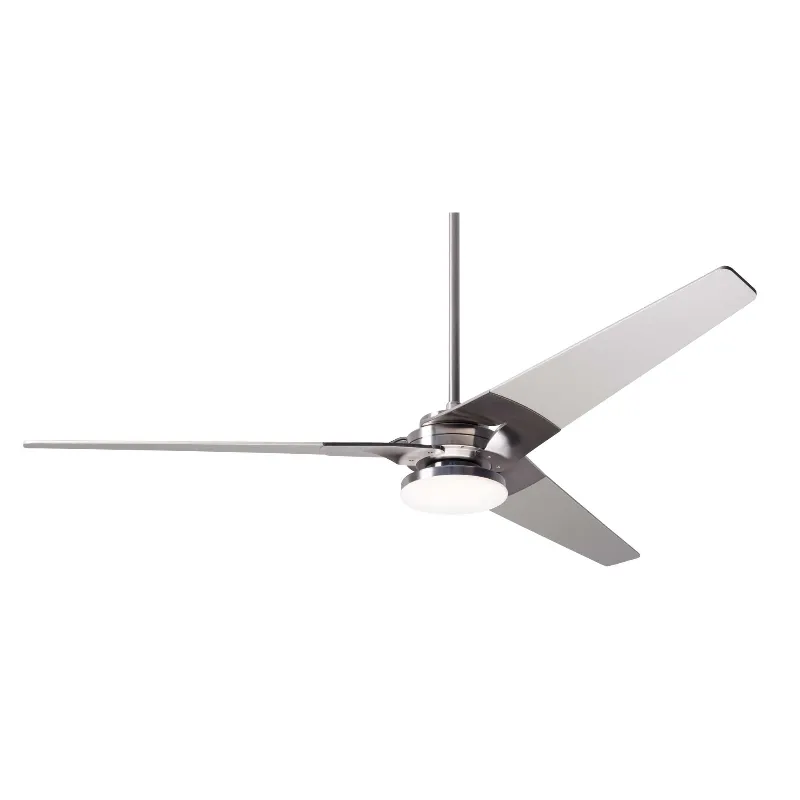 Modern Fan Torsion 62" Ceiling Fan with LED Light Kit, 20W