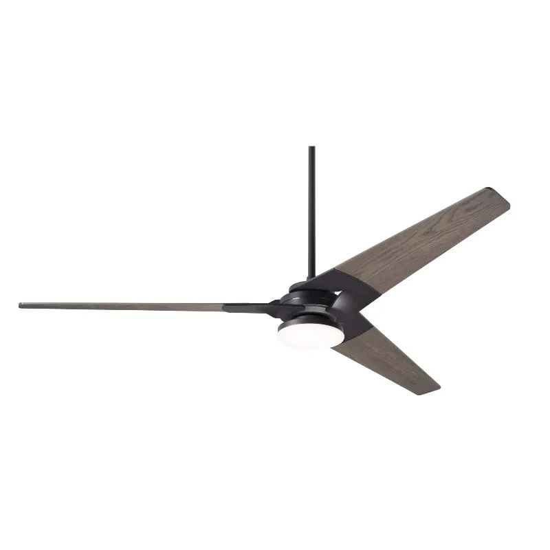 Modern Fan Torsion 62" Ceiling Fan with LED Light Kit, 20W