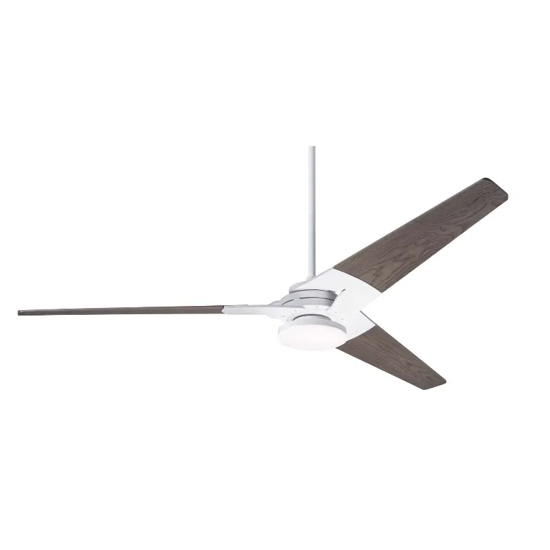 Modern Fan Torsion 62" Ceiling Fan with LED Light Kit, 20W