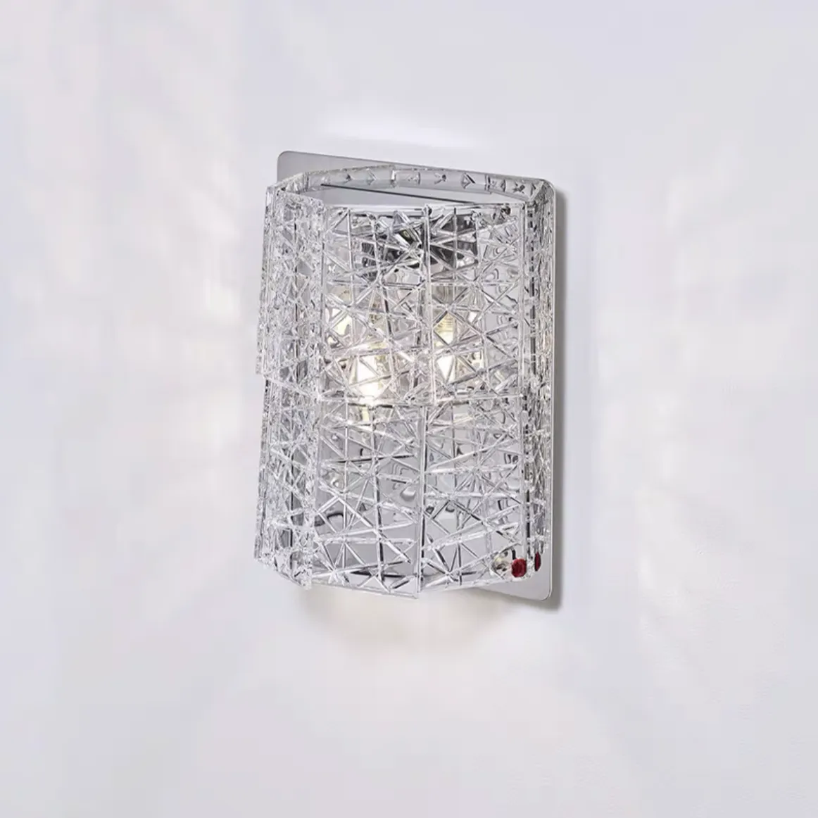 Modern Frozen Crystal Wall Sconce