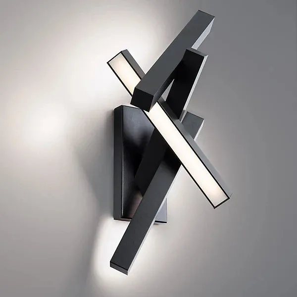 Modern Geometric Aluminum LED Wall Sconce