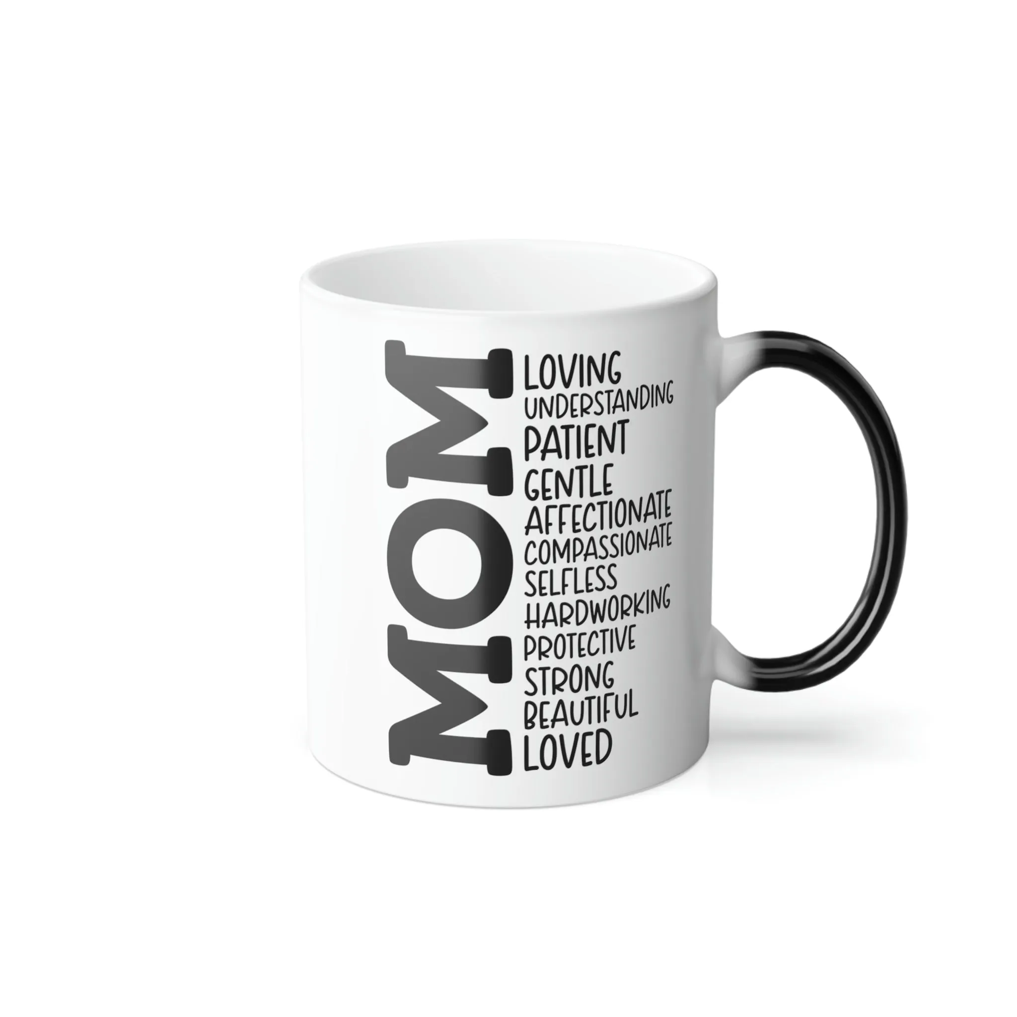 Mom describers 11oz Color Morphing Mug